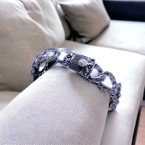 Men Rhodium Bracelet