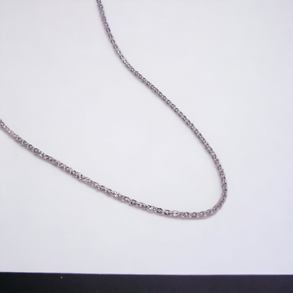 Rhodium Chain For Men